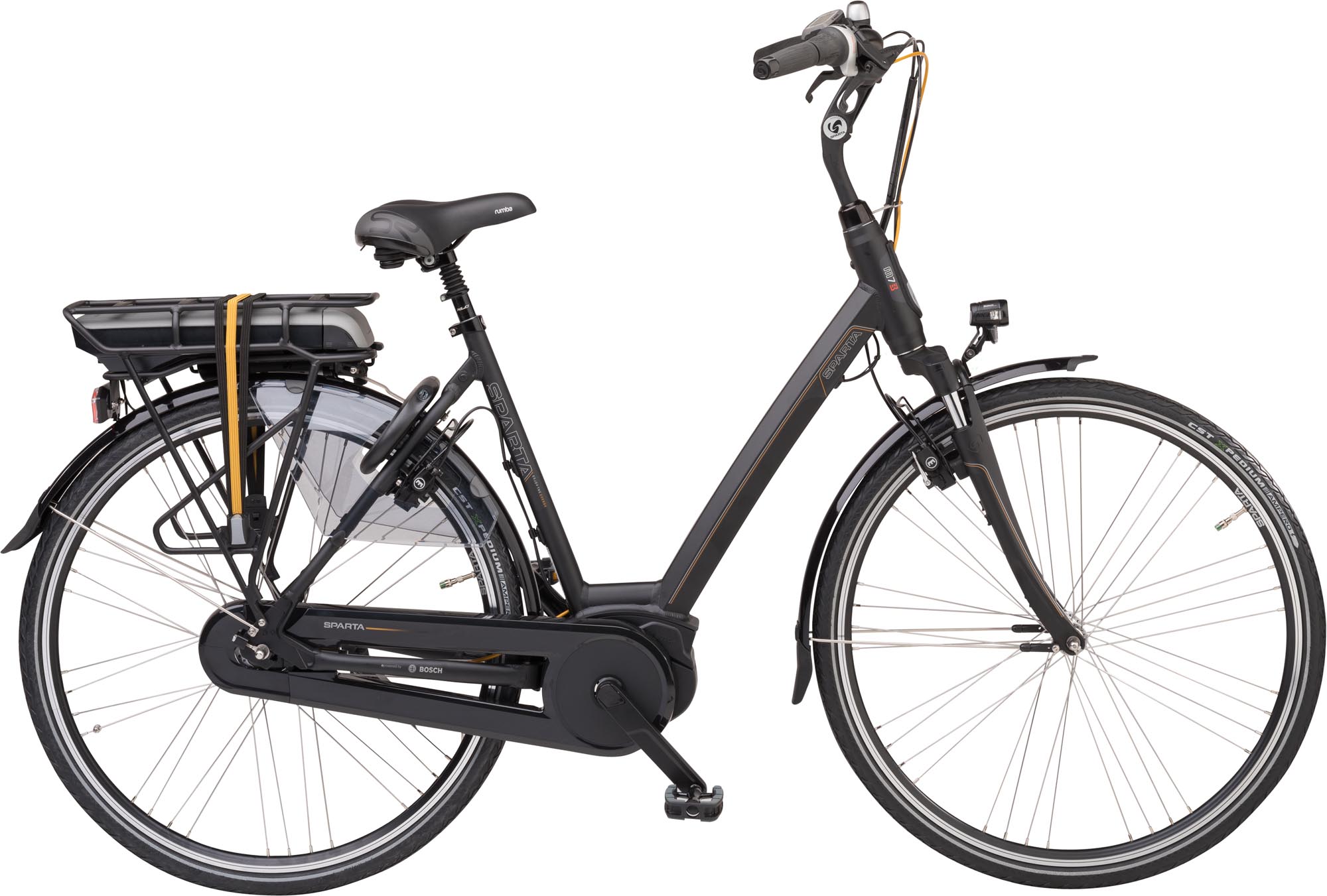 Sparta M7B Incl 400Wh 2018 Dames 48Cm Black Matte sparta kopen in de aanbieding
