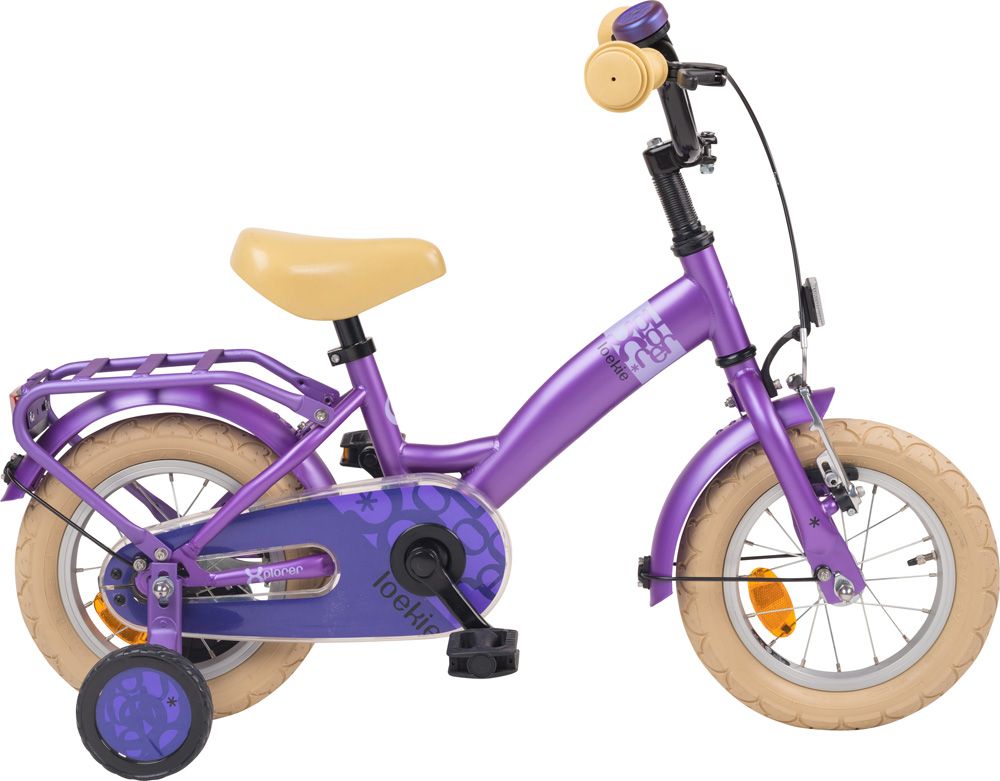 Loekie Xplorer 2019 Meisjes 12 Inch Paars loekie kopen in de aanbieding