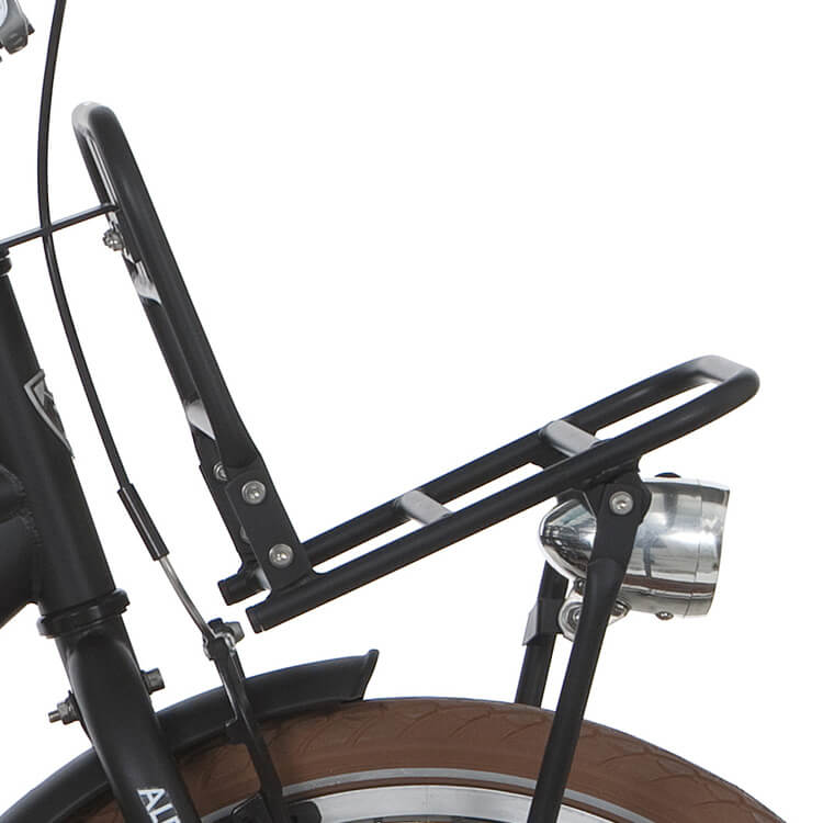 Fietsuniek Alpina Voordrager 16 Cargo Black Matt fietsuniek kopen in de aanbieding