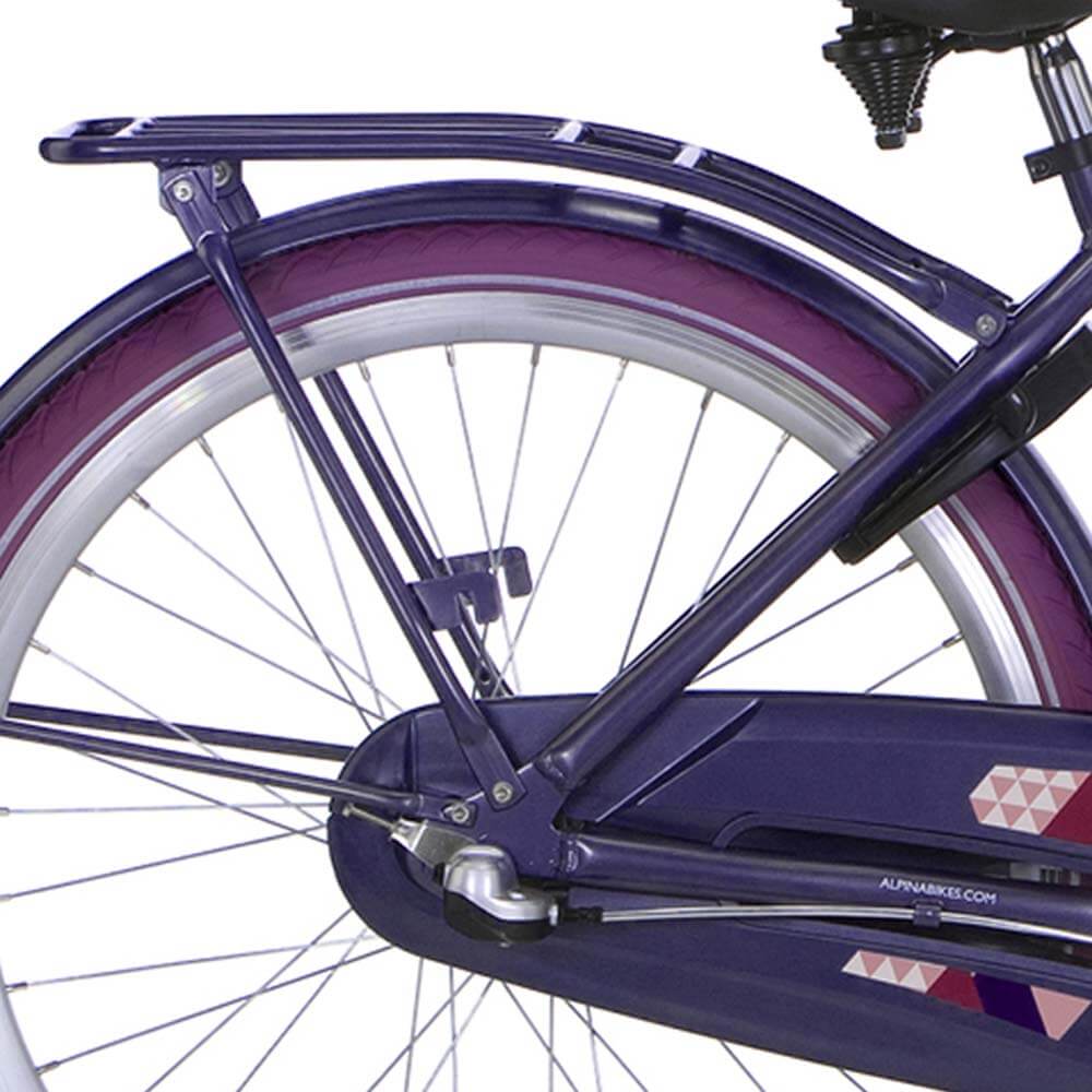 Fietsuniek Alpina Drager 24 Clubb Purple Grey fietsuniek kopen in de aanbieding