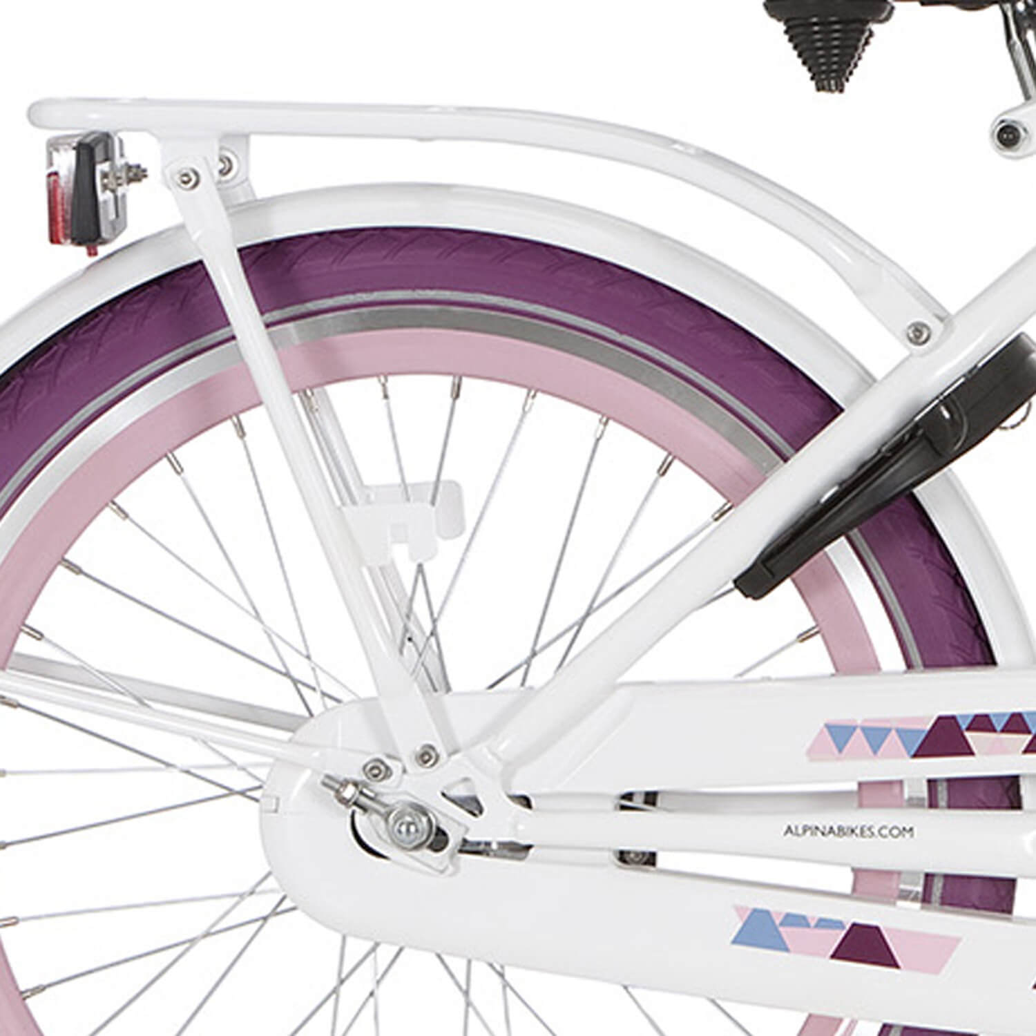 Fietsuniek Alpina Drager 20 Clubb Traffic White fietsuniek kopen in de aanbieding