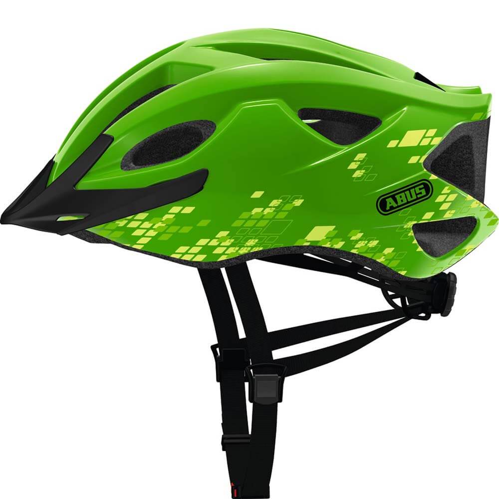 Abus Helm S Cension Diamond Green L 58 62 abus kopen in de aanbieding