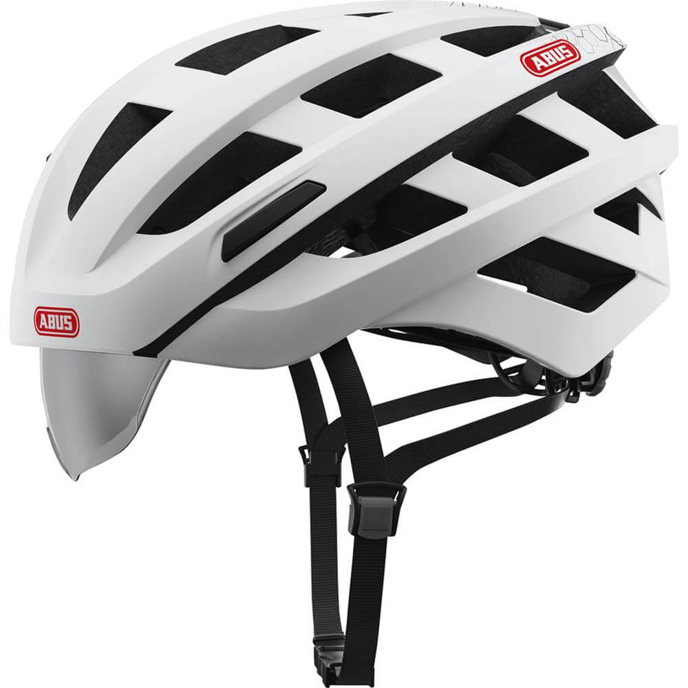 Abus Helm In Vizz Ascent Polar Matt L 58 62 abus kopen in de aanbieding