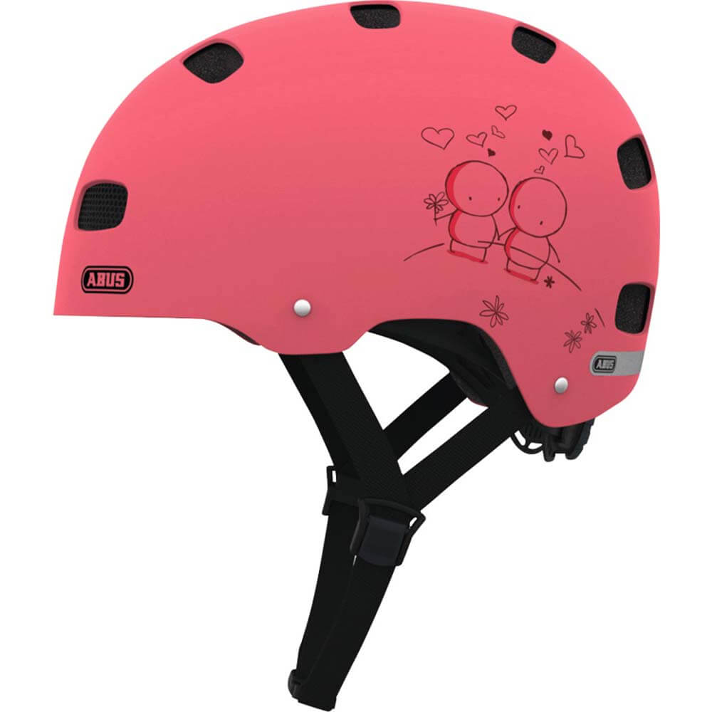 Abus Helm Scraper Kid 20 Rose Love S 48 55 abus kopen in de aanbieding Abus Helm Scraper Kid 20 Rose Love S 48 55 abus kopen in de aanbieding