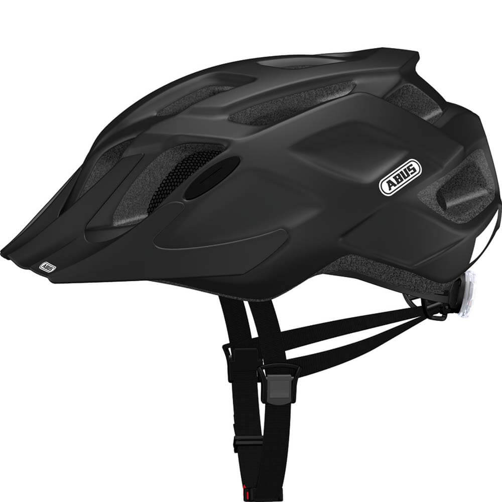 Abus Helm Mountx Velvet Black S 48 54 abus kopen in de aanbieding