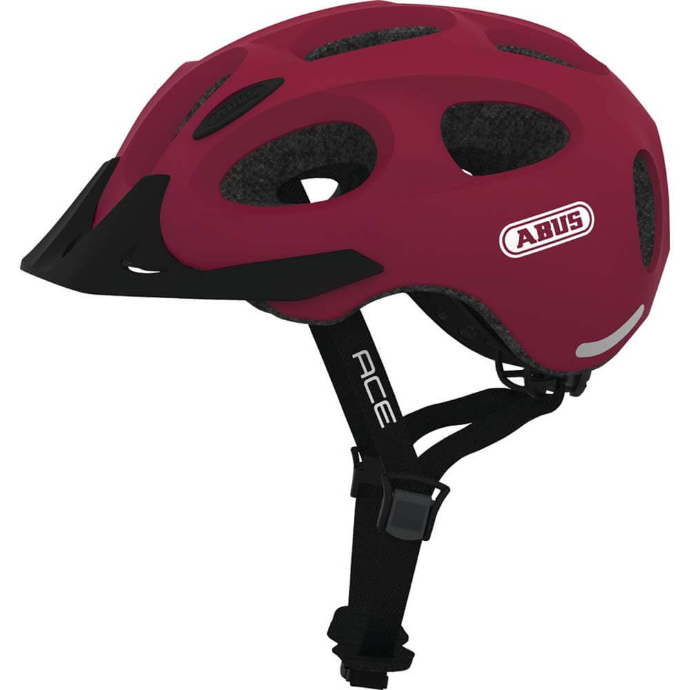 Abus Helm Youn I Ace Cherry Red M 52 58 abus kopen in de aanbieding Abus Helm Youn I Ace Cherry Red M 52 58 abus kopen in de aanbieding