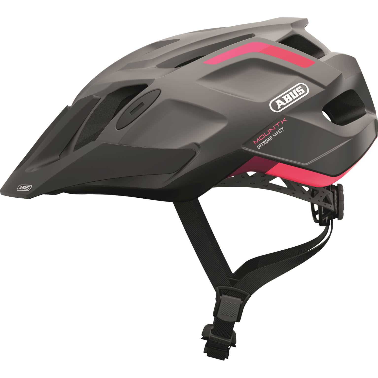 Abus Helm Mountk Fuchsia Pink M 53 58 abus kopen in de aanbieding
