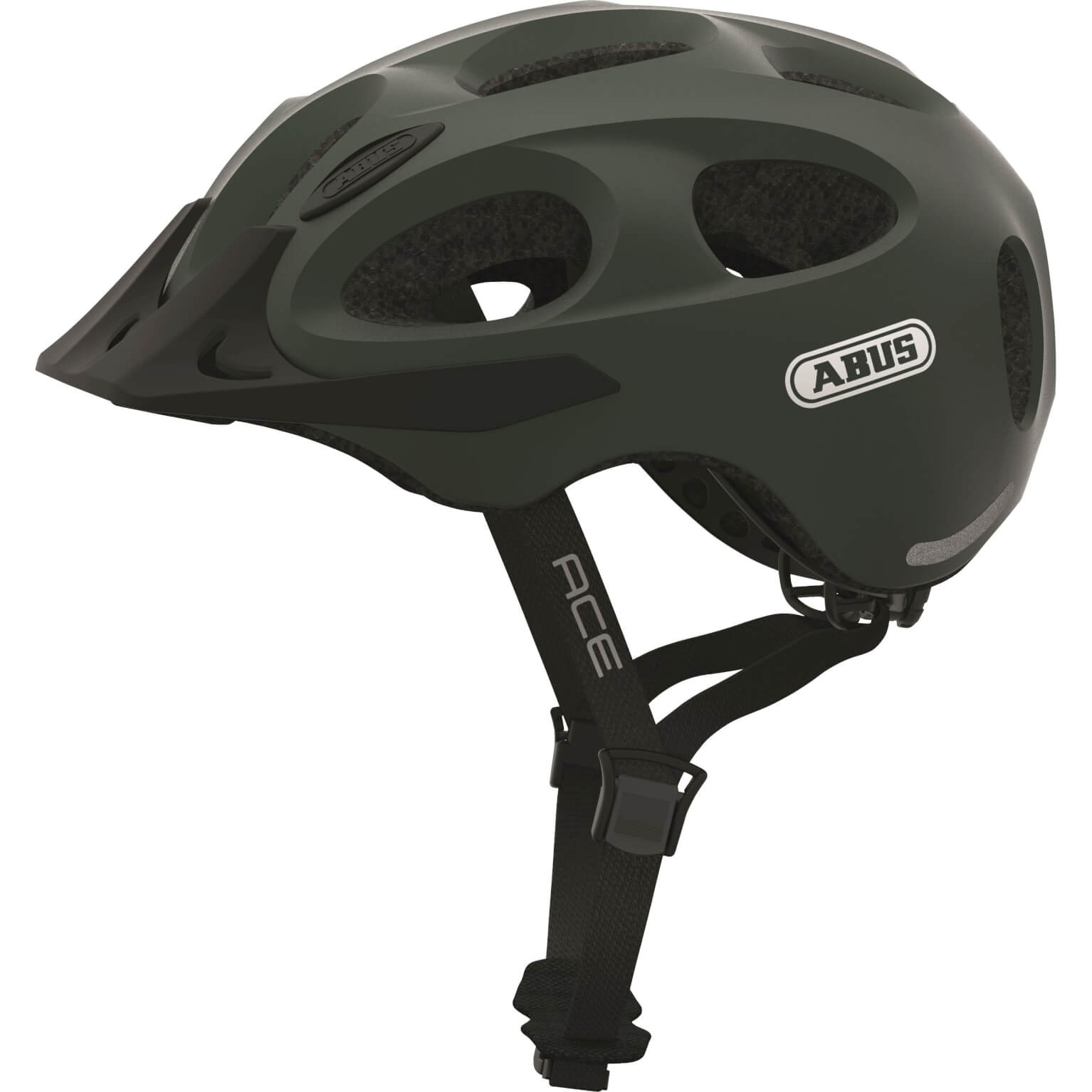 Abus Helm Youn I Ace Metallic Green M 52 58 abus kopen in de aanbieding Abus Helm Youn I Ace Metallic Green M 52 58 abus kopen in de aanbieding