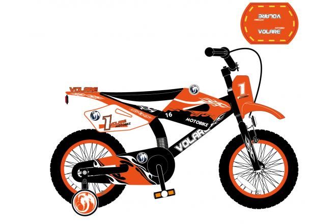 Volare 95 Jongens 2018 16 Inch Oranje volare kopen in de aanbieding