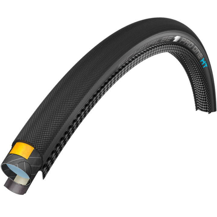 Schwalbe Btb 700X22 Tube Pro One Ht Zw schwalbe kopen in de aanbieding