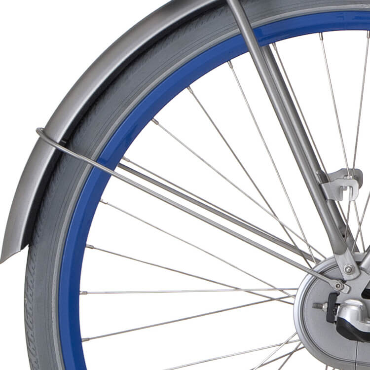 Fietsuniek Cortina A Spatb Stang 28 Milo Shadow Silver Matt fietsuniek kopen in de aanbieding