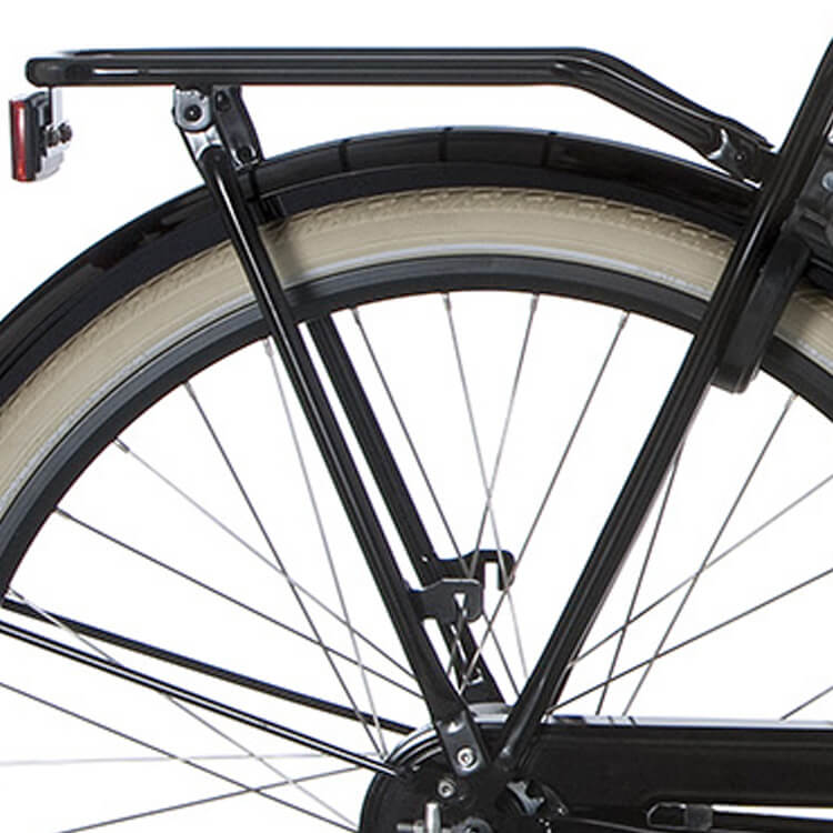 Fietsuniek Cortina Drager U1 61 Black Brown fietsuniek kopen in de aanbieding