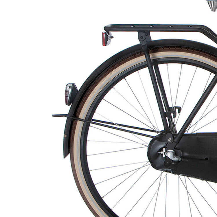 Fietsuniek Cortina A Spatb 28 U4 Jet Black Matt fietsuniek kopen in de aanbieding