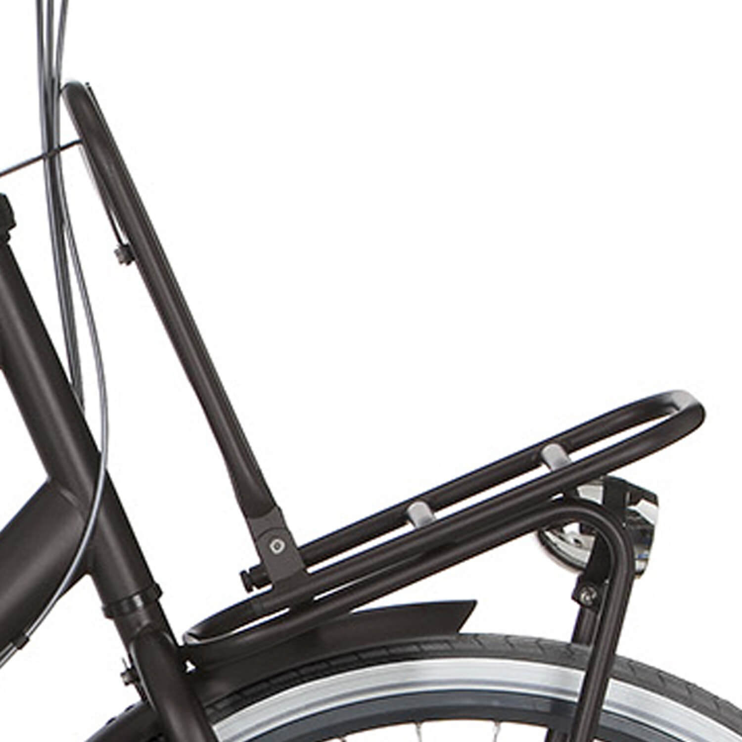 Fietsuniek Cortina Voordrager 28 Roots Transp Matt Espresso Brown fietsuniek kopen in de aanbieding