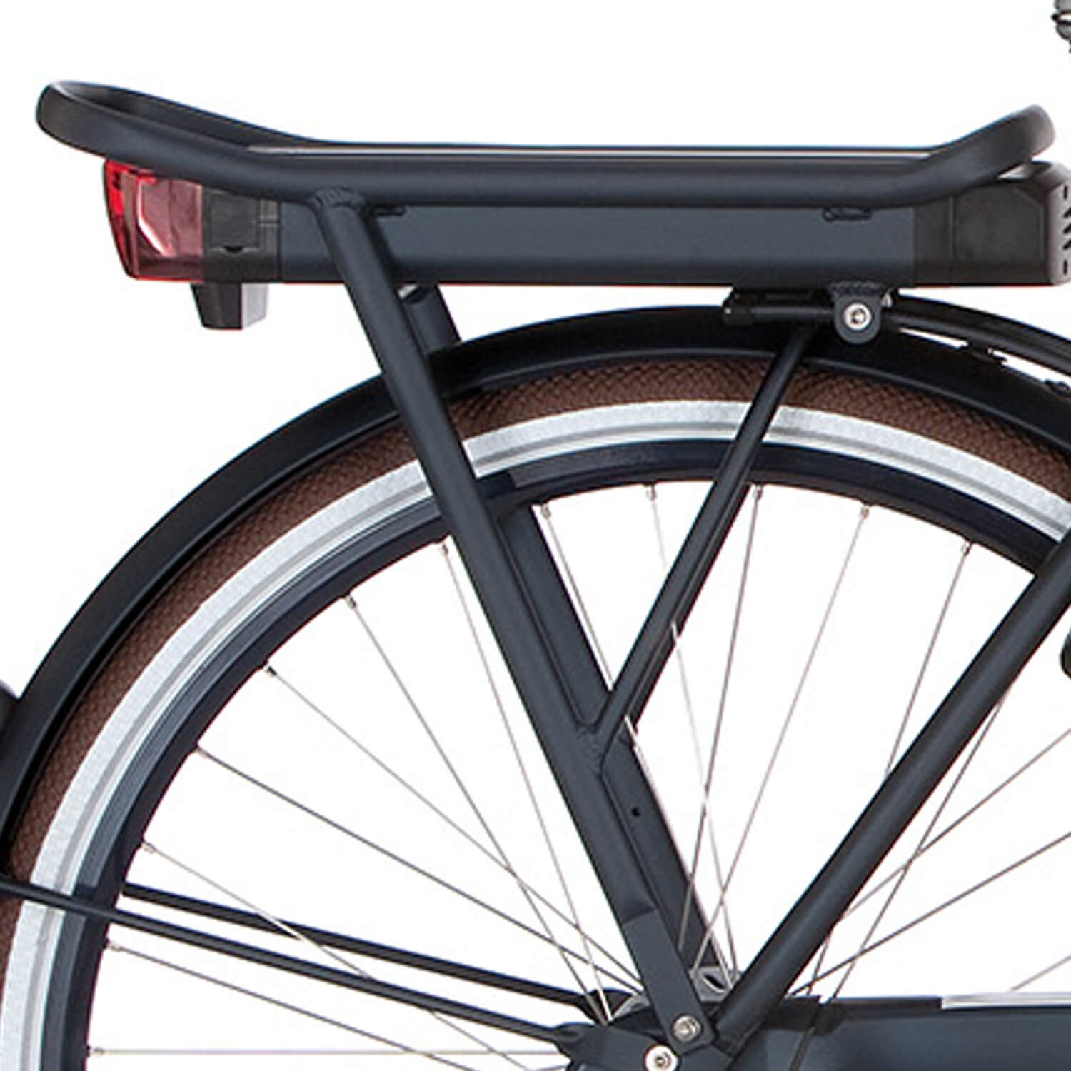 Fietsuniek Cortina Drager E U4 Night Matt 200Mm fietsuniek kopen in de aanbieding