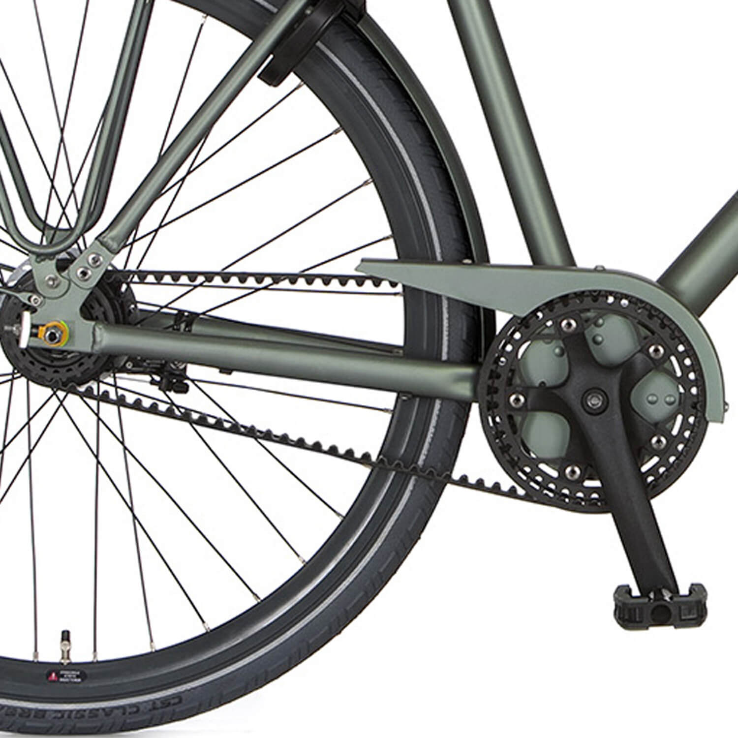 Fietsuniek Cortina Kett Scherm Speed 8 Matt Titanic Green fietsuniek kopen in de aanbieding