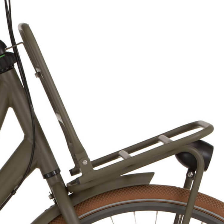 Fietsuniek Cortina Voordrager U4 Dark Olive Matt fietsuniek kopen in de aanbieding