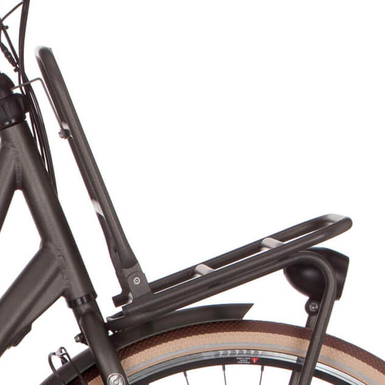 Fietsuniek Cortina Voordrager E U4 D Black Gold Matt fietsuniek kopen in de aanbieding