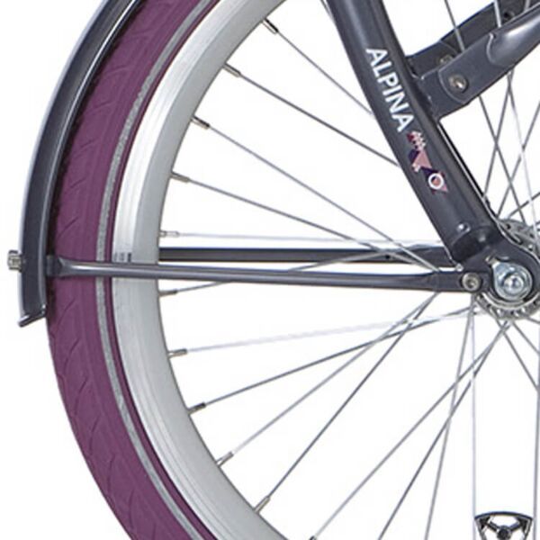 Alpina spatb stang set 20 Clubb purple grey