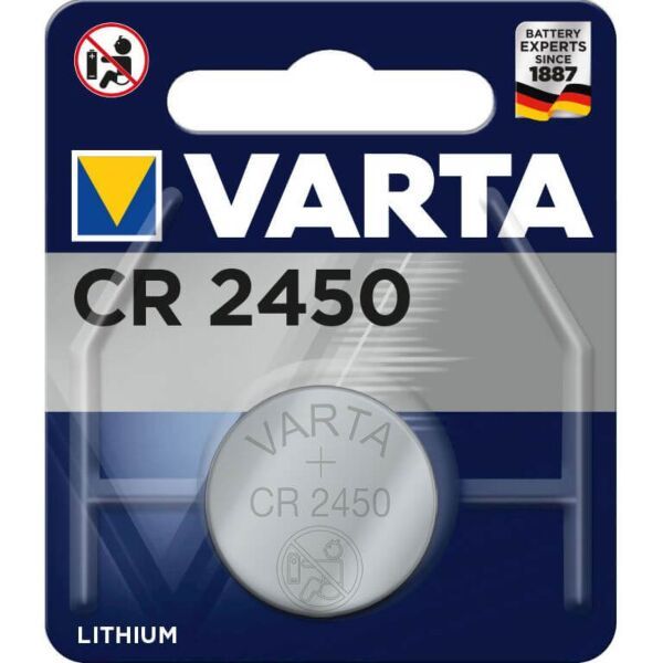 Philips Varta batt CR2450 Lithium 3V