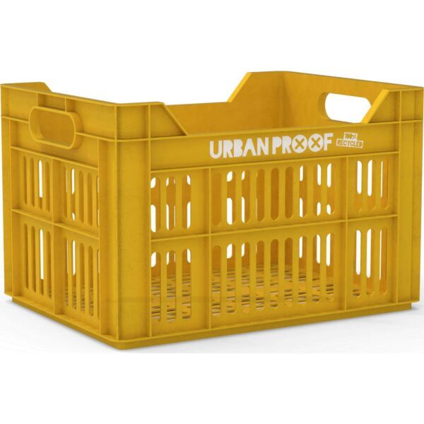 Urban Proof fietskrat 30 liter Ocre yellow Recycled