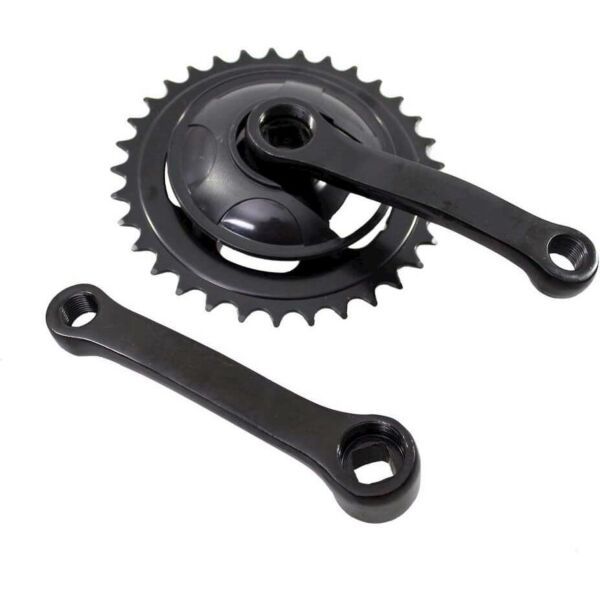 Alpina crankst 33t 114 mat zwart met disc