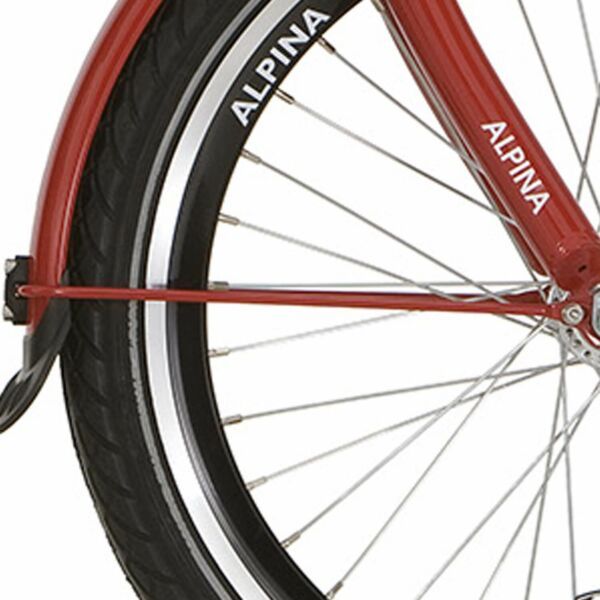 Alpina spatb stang set 20 GP red