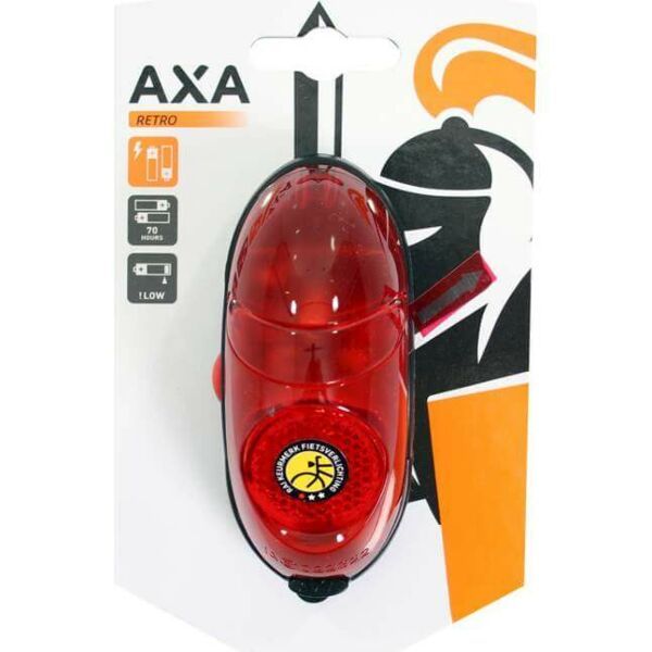 Axa achterlicht Retro batterij spatbord