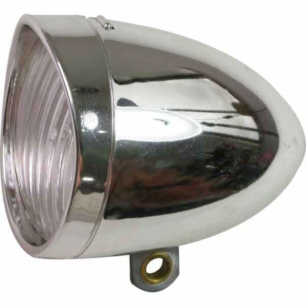 IKZI Light koplamp Retro batterij chroom