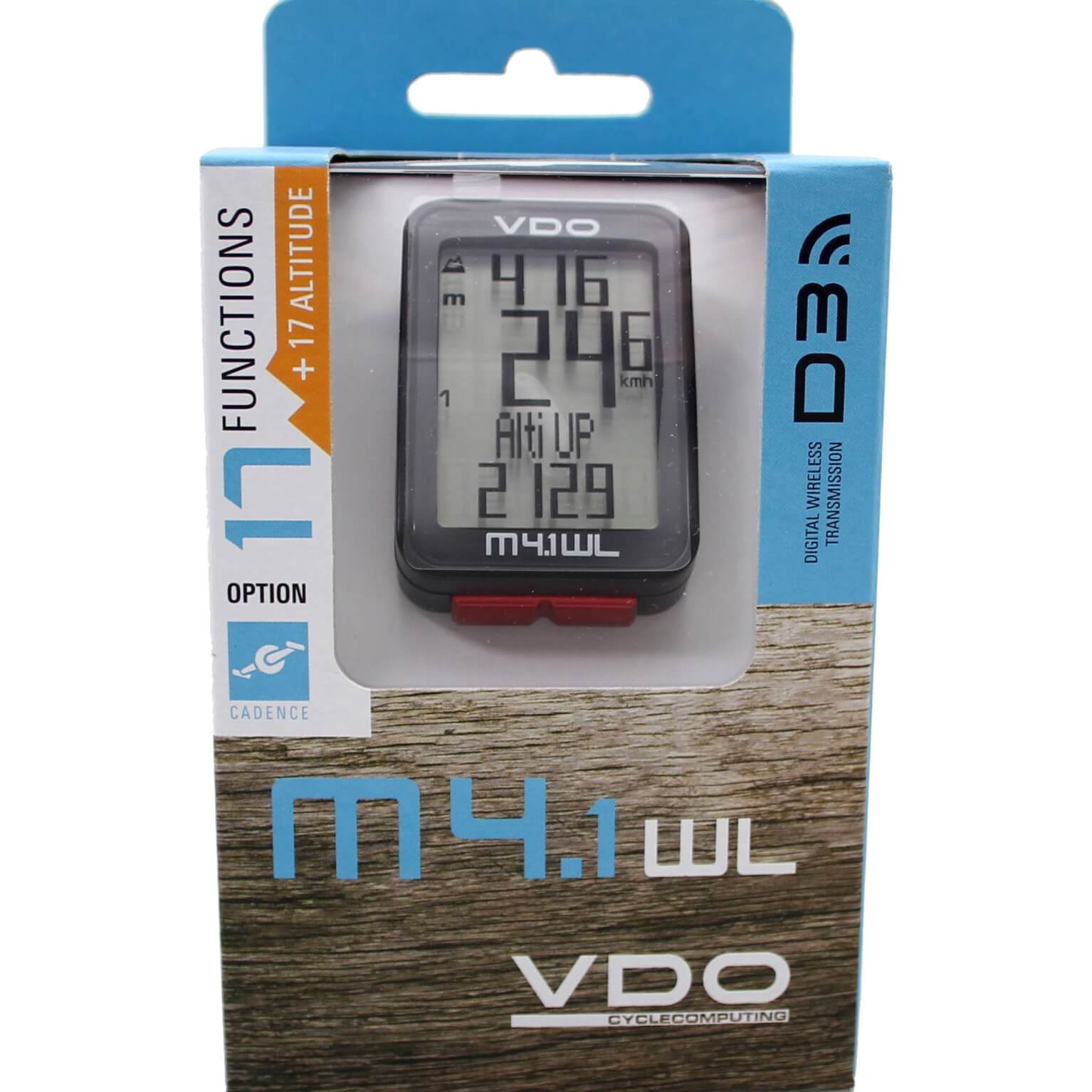 Vdo Fietscomp M41 Digitaal Draadl vdo kopen in de aanbieding