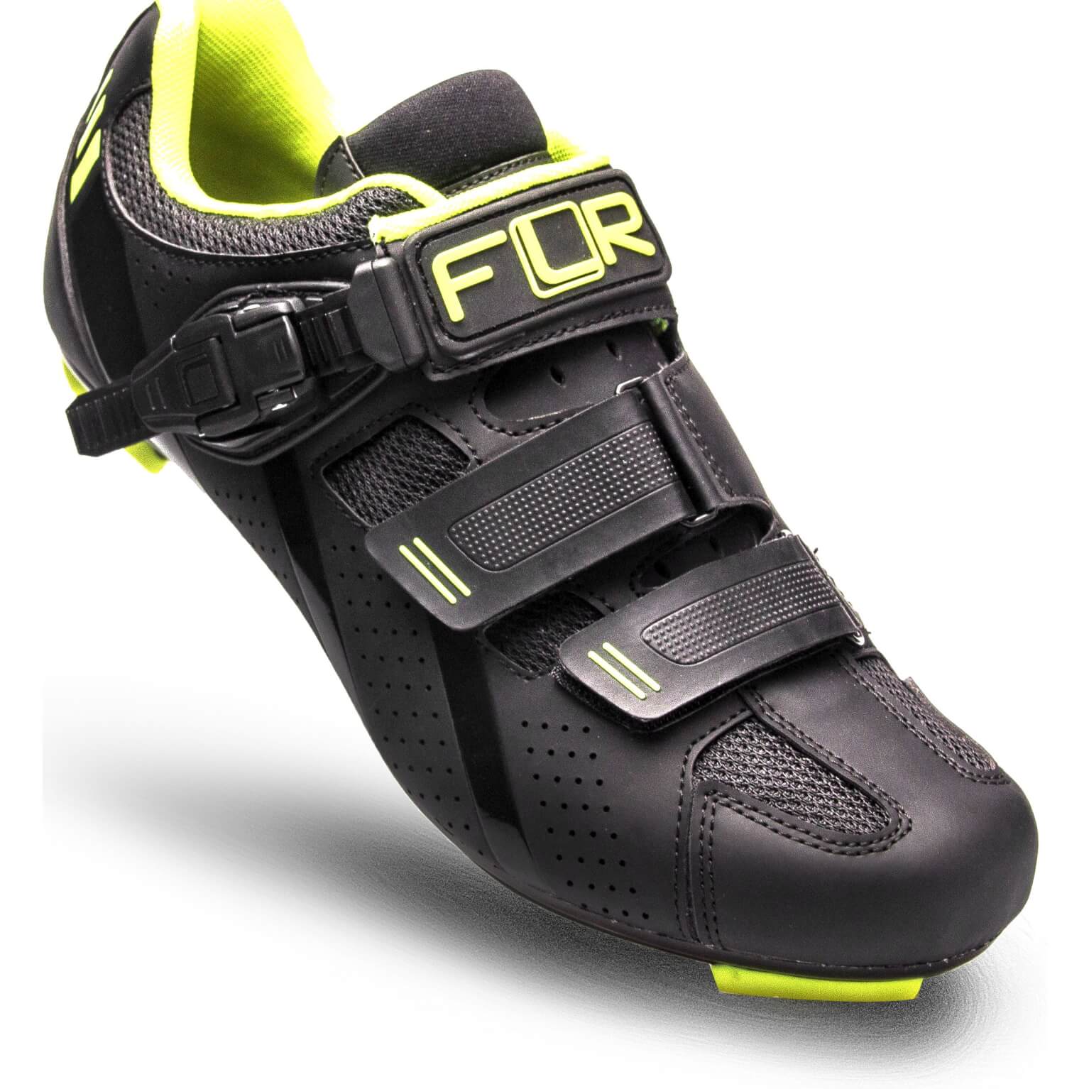Flr F 15 Race Schoen Zwartneongeel 40 flr kopen in de aanbieding
