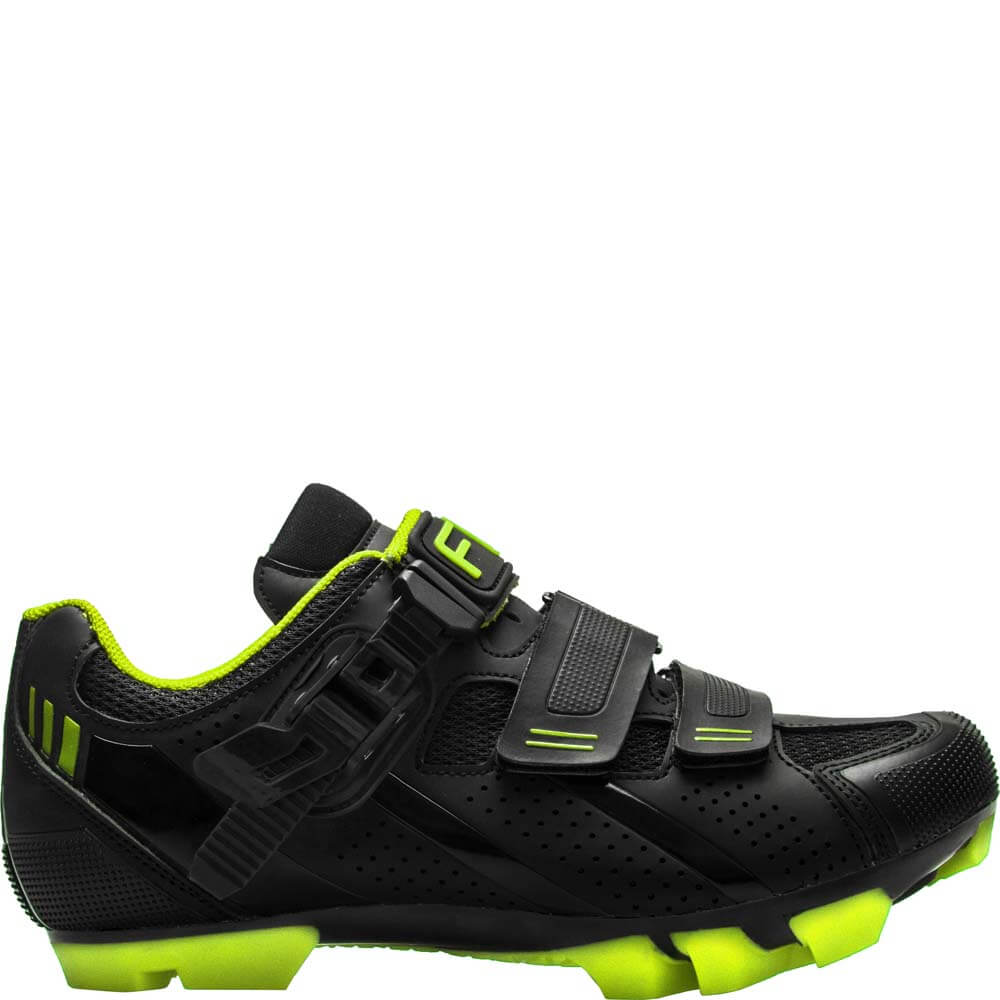 Flr F 65 Mtb Schoen Zwartneongeel 39 flr kopen in de aanbieding