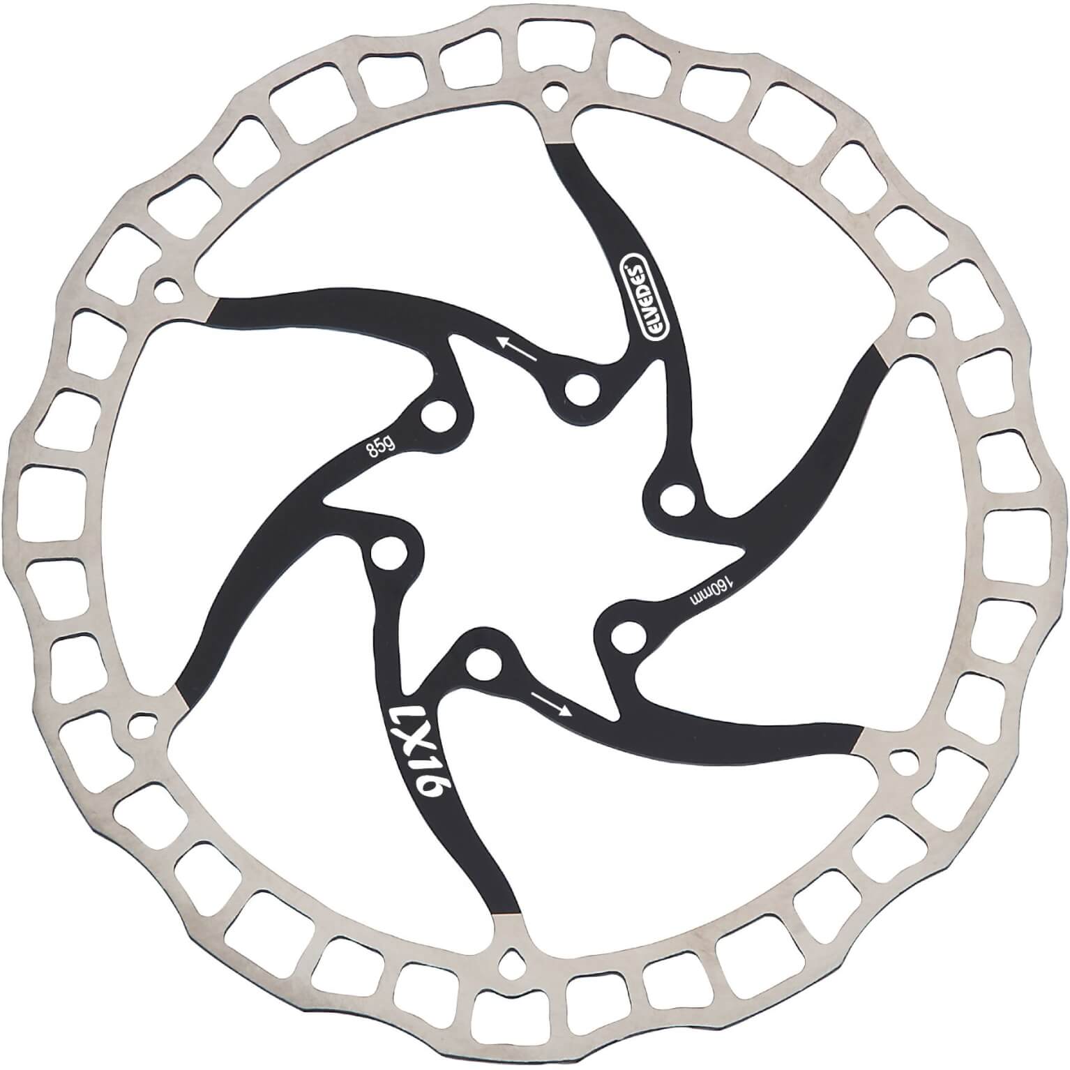 Fietsuniek Elvedes Remschijf One P 160Mm Zw fietsuniek kopen in de aanbieding