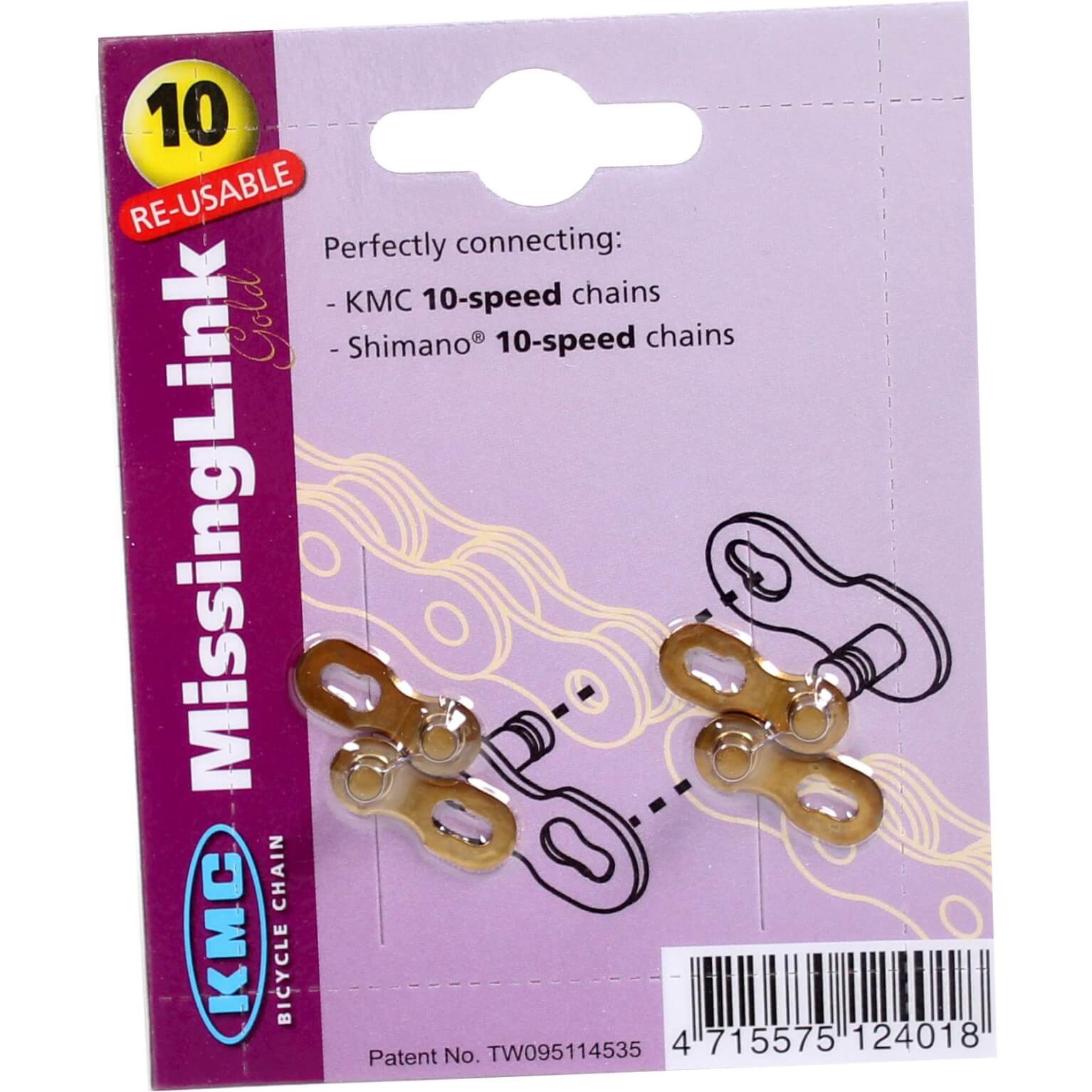 Fietsuniek Kmc Missinglink 10 Gold Krt 2 fietsuniek kopen in de aanbieding