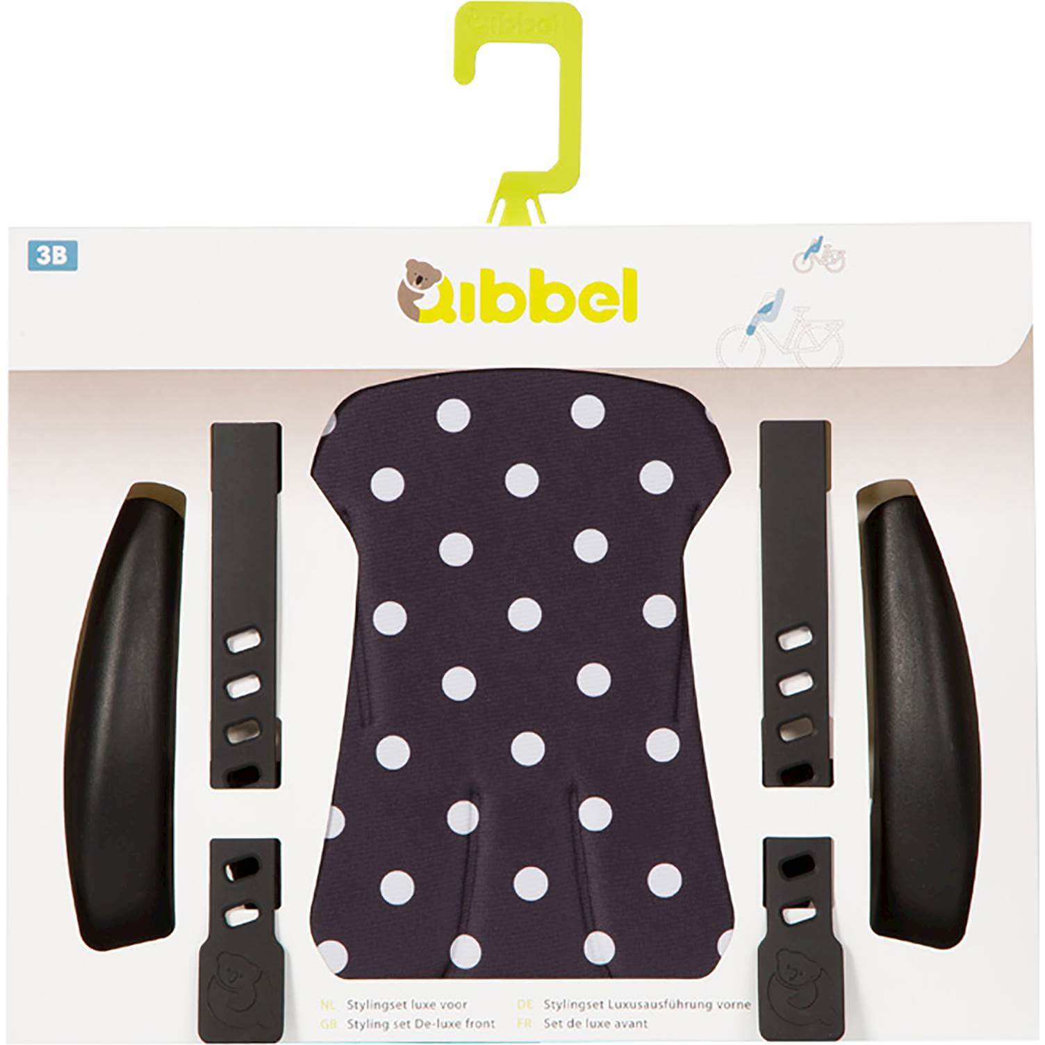 Qibbel Stylingset V Polka Dot Zw qibbel kopen in de aanbieding Qibbel Stylingset V Polka Dot Zw qibbel kopen in de aanbieding