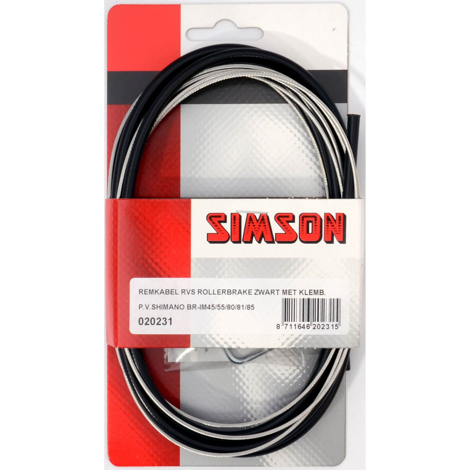 Simson Remkabel Nexus Rvs Zw simson kopen in de aanbieding