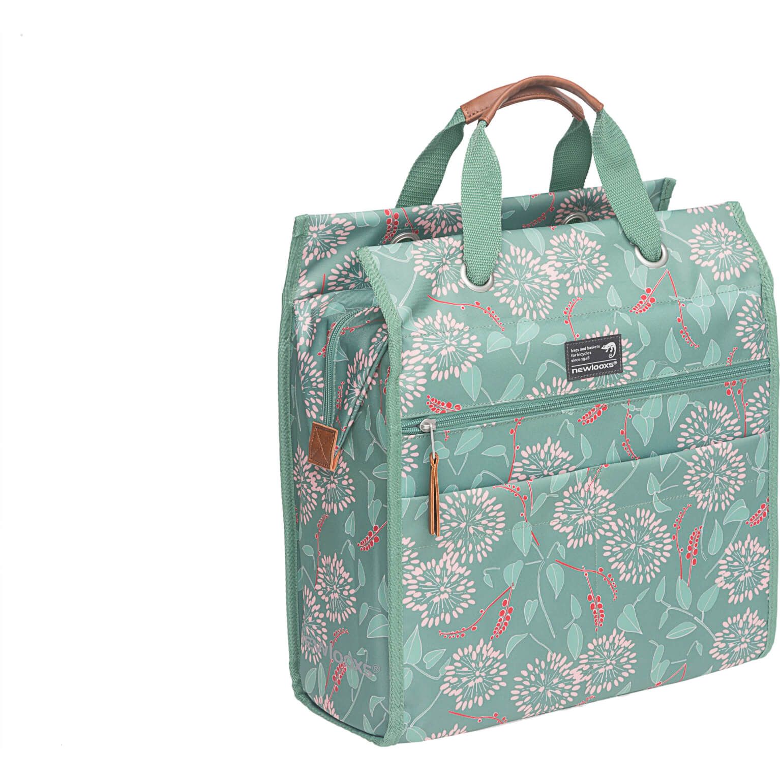 Fietsuniek New Looxs Shoppertas Lilly Zarah Green fietsuniek kopen in de aanbieding