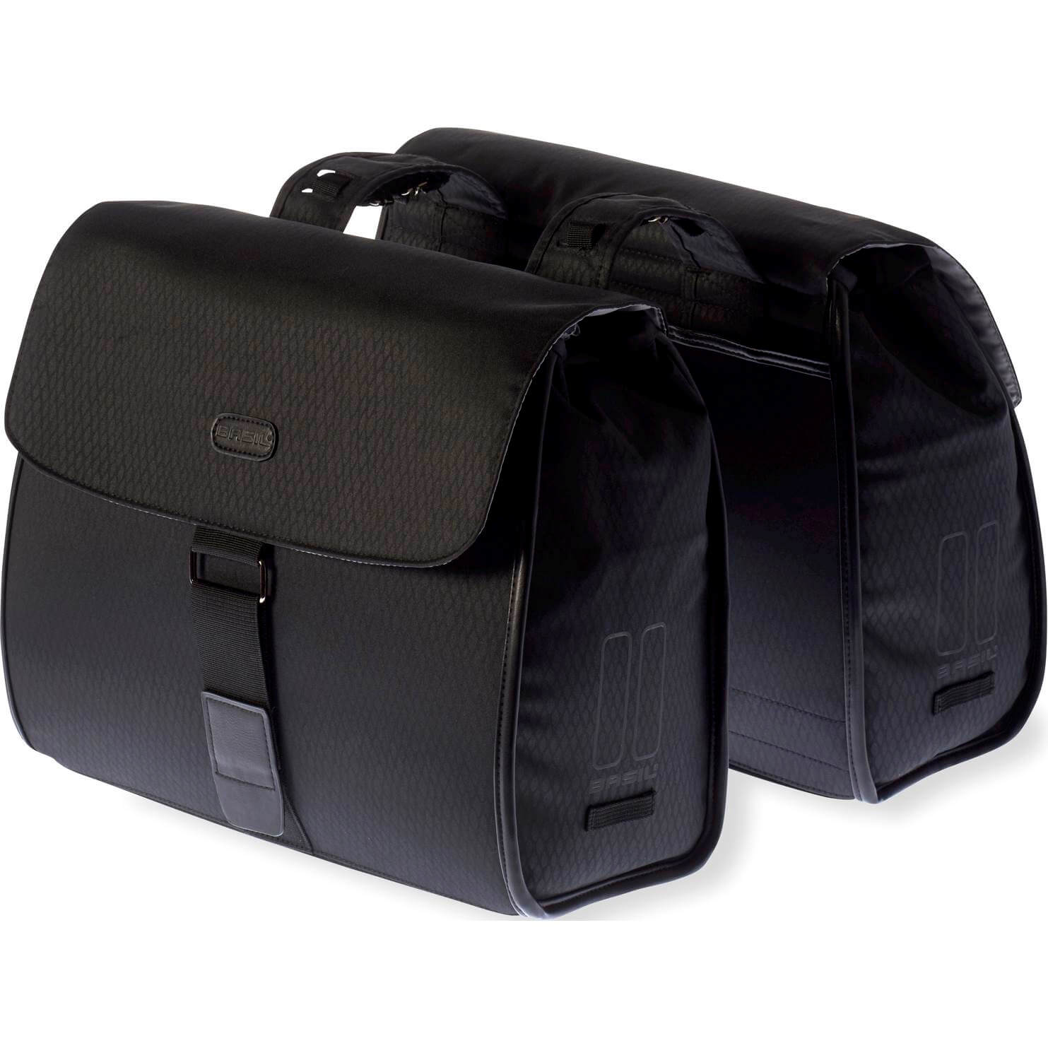 Basil Dubbele Fietstas Noir M Black basil kopen in de aanbieding Basil Dubbele Fietstas Noir M Black basil kopen in de aanbieding