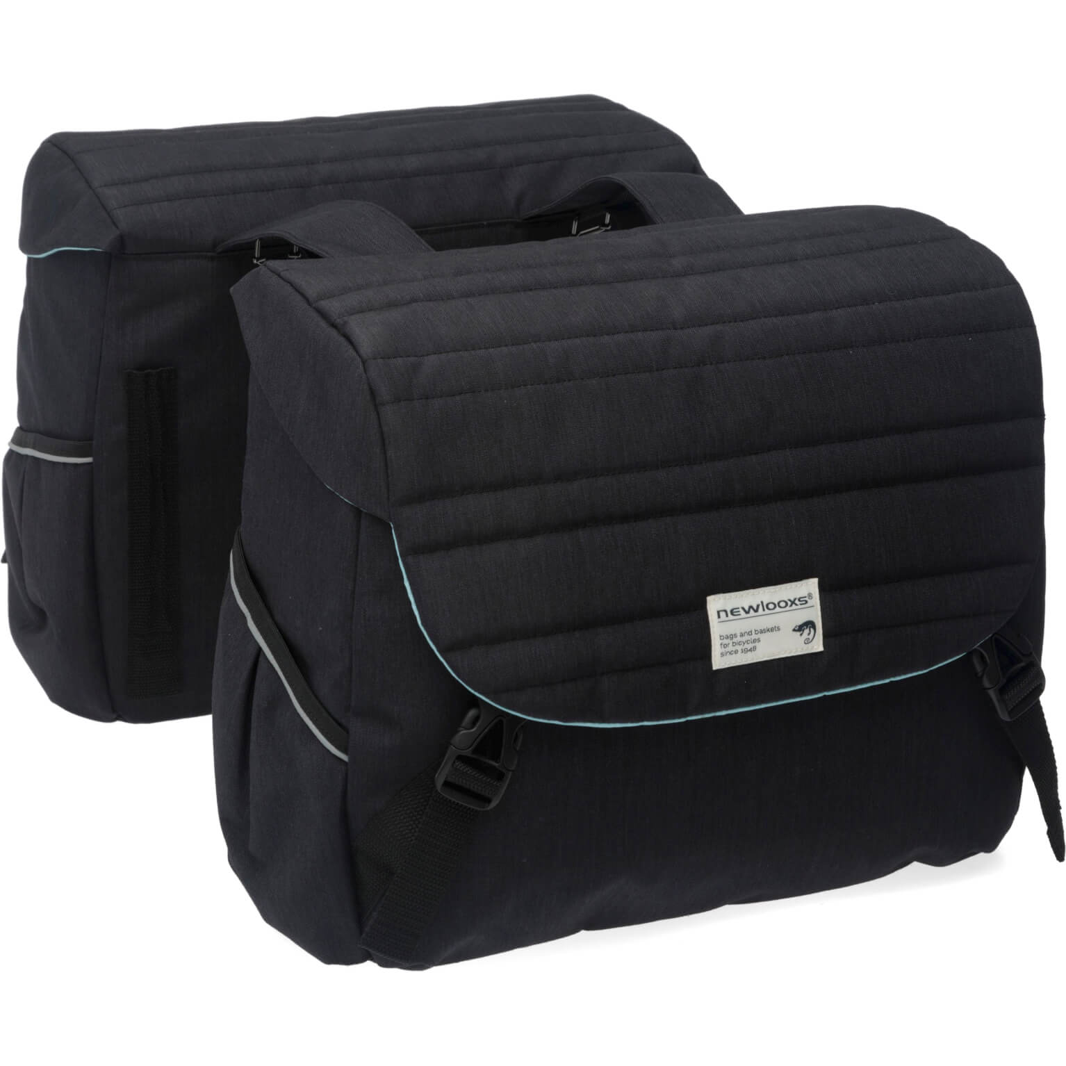 Fietsuniek New Looxs Tas Mondi Joy Dubbel Zwart fietsuniek kopen in de aanbieding