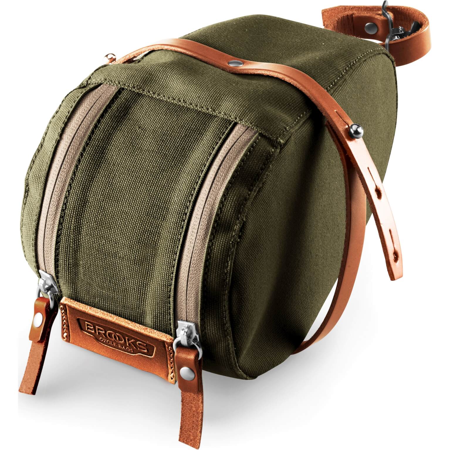 Brooks Zadeltas Isle Of Wight L Grn brooks kopen in de aanbieding