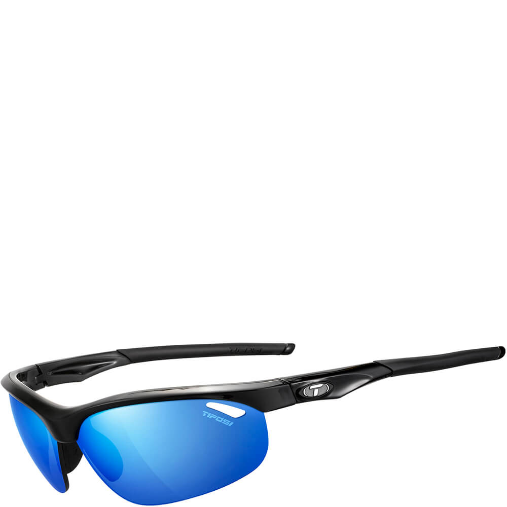 Tifosi Bril Veloce Gloss Zwart Clarion Blauw velo kopen in de aanbieding