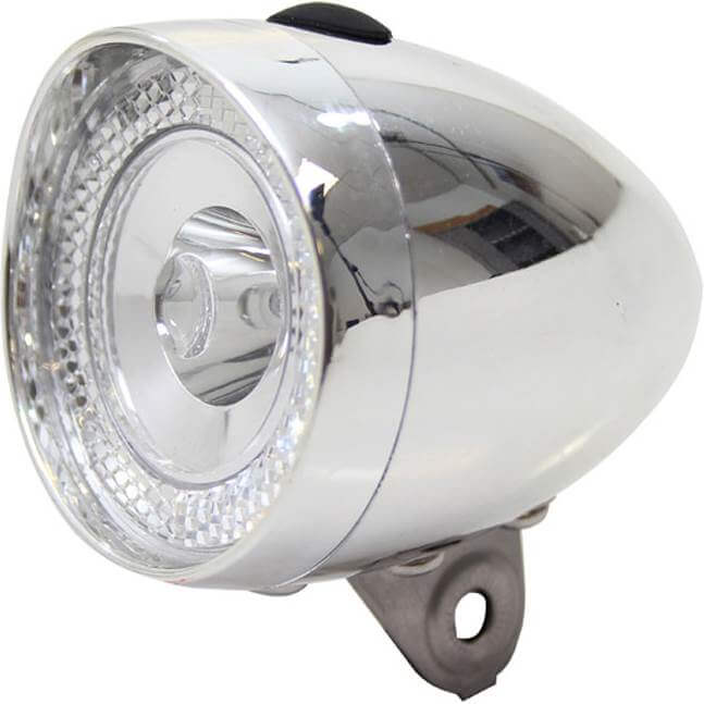 Union Koplamp Retro Mini Batt Chr Krt union kopen in de aanbieding