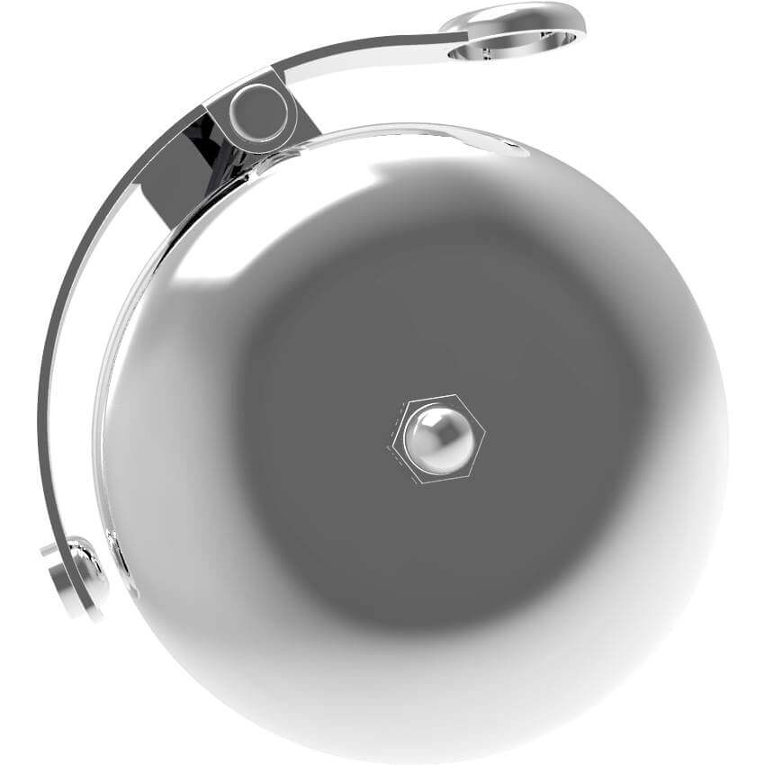 Fietsuniek Urban Proof Retro Bel 60Mm Zilver fietsuniek kopen in de aanbieding