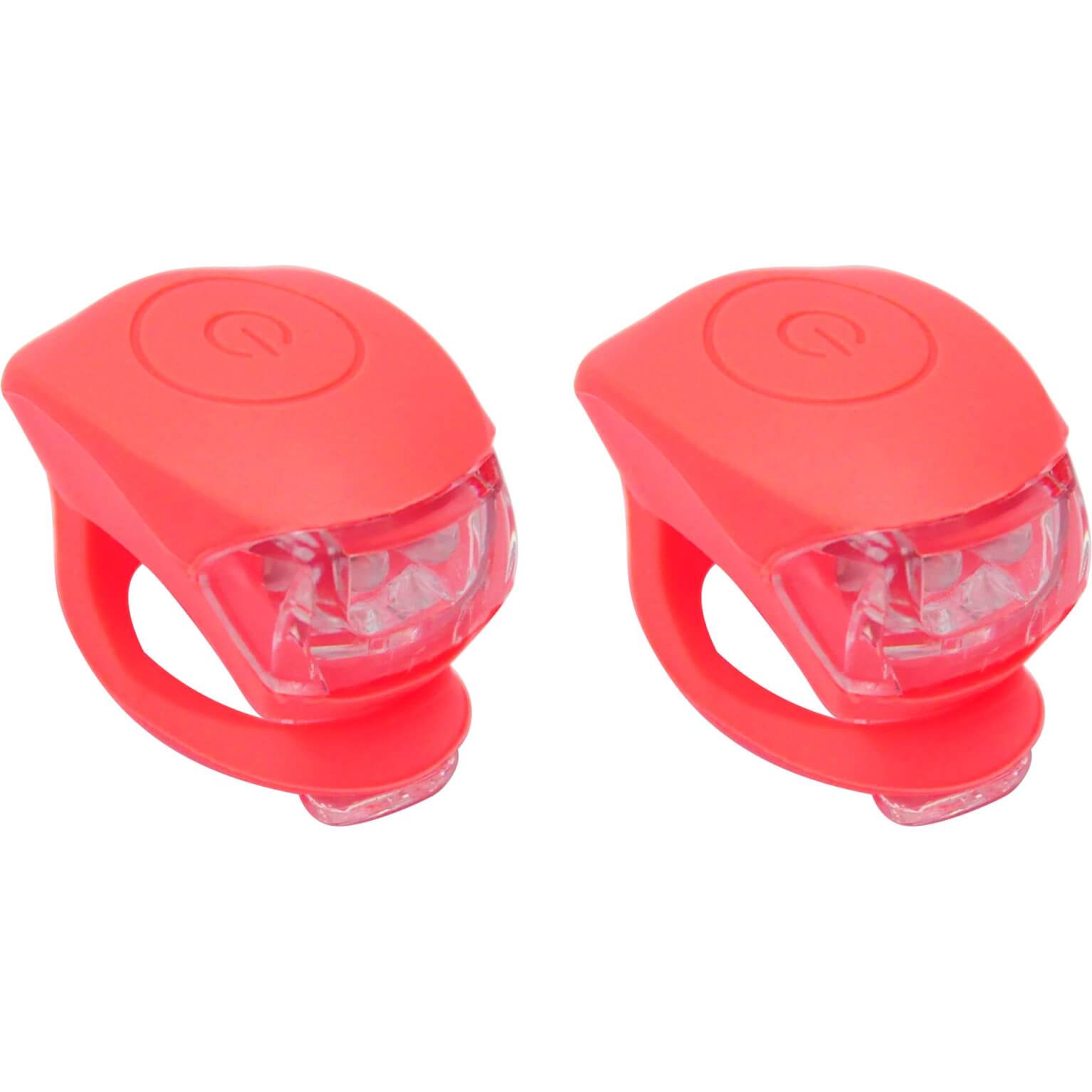 Fietsuniek Urban Proof Siliconen Led Fietslampjes Set Koraal Roze fietsuniek kopen in de aanbieding