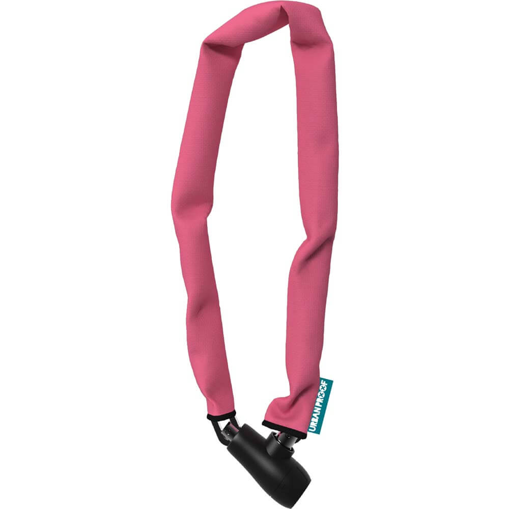 Fietsuniek Urban Proof Kettingslot 8Mm 90Cm Roze fietsuniek kopen in de aanbieding